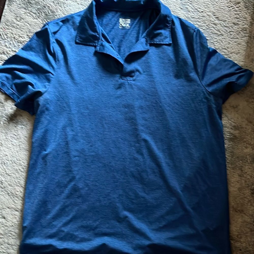 Blue polo 